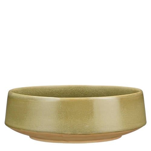 Mica Decorations schaal Nika groen (25x9 cm)