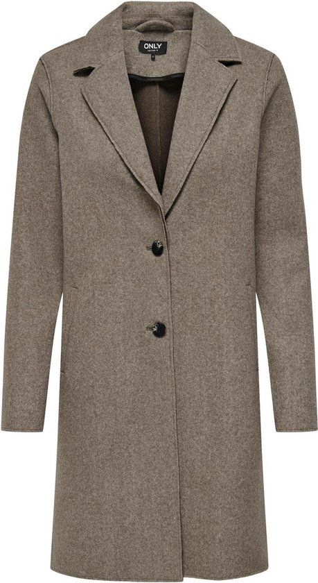 ONLY ONLCARRIE BONDED COAT OTW NOOS Women's Coat - Size L - Caribou