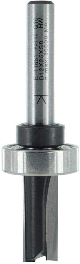 ENT Groeffrees HM 10x25x65mm, Met lager op kolf, met vaste kolf 8mm - 7911661