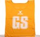 Gilbert Netball Monochrome Netball Bibs - Large - Amber