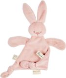 Nattou Lapidou Baby Knuffeldoekje - 37 x 35 cm - Doudou Konijn - Poederroze