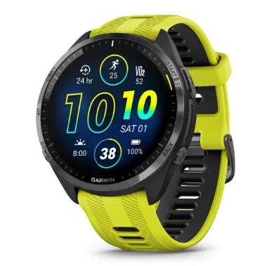 Garmin Forerunner 965 Smartwatch - 1.4" AMOLED, 47mm, Yellow