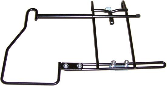 Steco Pakaf-Mee - Tassenhouder - Zwart - Enkele fietstas - 1 liter