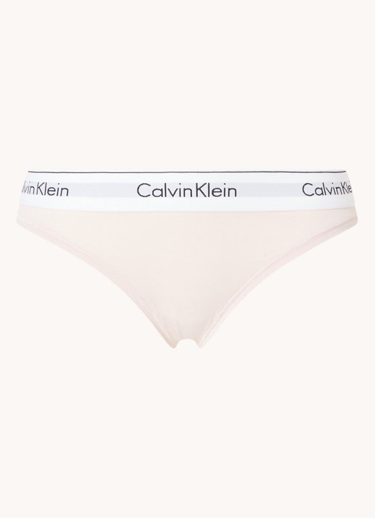 Calvin Klein Modern Cotton Slip met Logoband