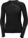 Helly Hansen Lifa Crew Manches Longues Couche de Base Noir XL Femme