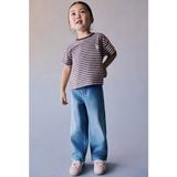 Mango Kids regular waist straight leg jeans - lichtblauw