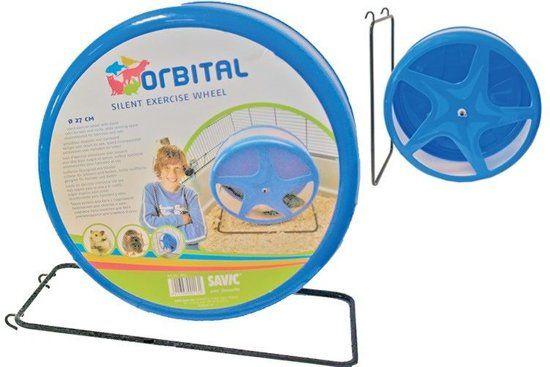 Savic - Loopwiel ORBITAL Large - Blauw - Ø 28 x 12 cm