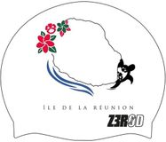 Z3R0D Badmuts La Reunion Unisex Zwemmen Siliconen Wit One Size
