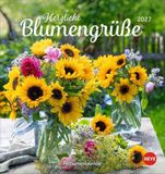 Herzliche Heye Herzliche Blumengrüße Postkartenkalender 2027