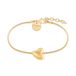 Tamaris Armband, elegante armband van gepolijst roestvrij staal, IP-goud, slangenketting, verstelbaar tot 21 cm, waterdicht en huidvriendelijk