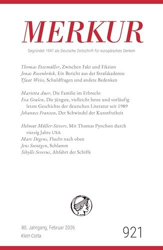 MERKUR 2/2026, Jg.80: Nr. 921, Heft 02, Februar 2026