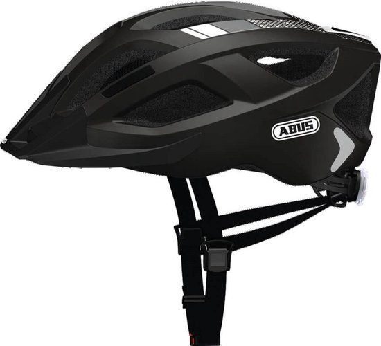 ABUS Aduro 2.0 Race Fietshelm - Zwart - Maat L (58-62cm)