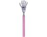 Concorde Rugkrabber - uitschuifbaar - roze - skelet handje - diamanten - massage krabber