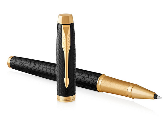 Parker IM Rollerball Pen - Zwart/Goud - 1931660