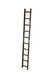 Krause STABILO schoorsteenvegerladder, bruin, 1x10 treden, 804747