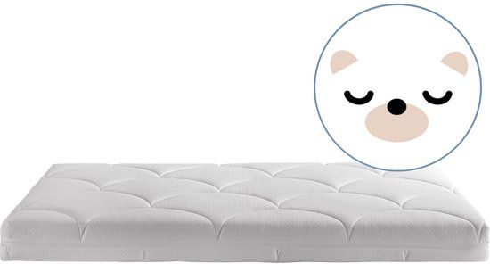 ZZZOO Matras Beer 70 x 140 cm - Wit