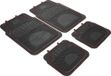 Start Complete set universele vloermatten van rubber voor auto's