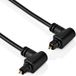 Allteq ALTQ-TOSL-140 audio kabel 1 m Toslink Zwart