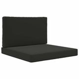 vidaXL Buitenbankkussen Polyester Zwart 80 x 80 cm