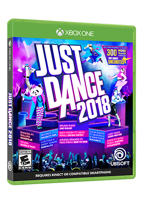 Ubisoft Just Dance 2018 Xbox One Game Xbox One
