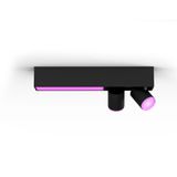 Philips Hue Centris Opbouwspot - Zwart - 2-Spots - Rechthoekig