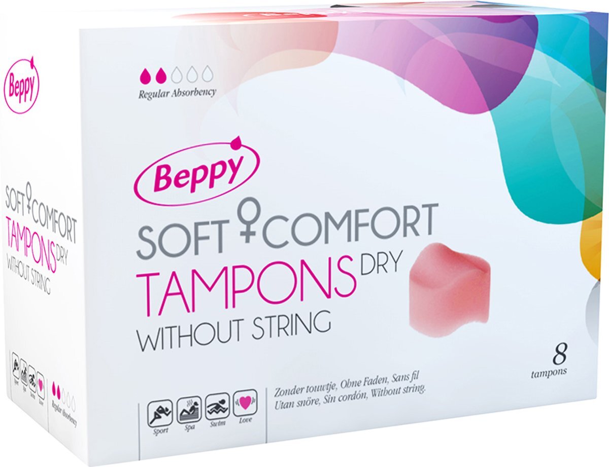 Beppy Soft+Comfort Tampons DRY - 8 stuks - Tampons