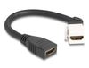DeLOCK 90322 Câble HDMI 0,2 m Blanc, Noir