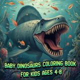 Baby Dinosaurs Coloring Book for Kids Ages 4-8
