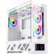 Xigmatek Alphard Pro E-ATX Blanc RGB Verre Trempé Boîtier