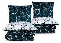 Merkloos Duvet Set 4-piece - Mercerized Cotton Jade Green 135 x 200 cm