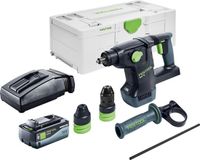 Festool KHC 18 Basic accu combihamer 18 V 2,6 J Plus Brushless + 1x accu 8.0 Ah + lader + systainer