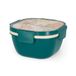 Legami Lunchbox, Travel, 1 vork, 1 vak met vakken, 1 afneembare kruidencontainer inbegrepen, inhoud 1700 ml, 19 x 10,7 x 19 cm