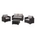 Allibert California Sofa 2 zitplaatsen Grafiet