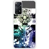 Xiaomi Bedrukt siliconen hoesje compatibel met Redmi Note 11 Pro, Xiaomi Redmi Note 11 5G Tigre swag