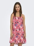 ONLY ONLNOVA LIFE VIS DRESS AOP Meisjes Jurk Mouwloos Kort Viscose Roze