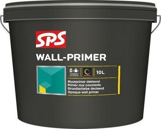 SPS Wall-Primer 4 liter - RAL 9010 - Muurverf - Mat - Wit