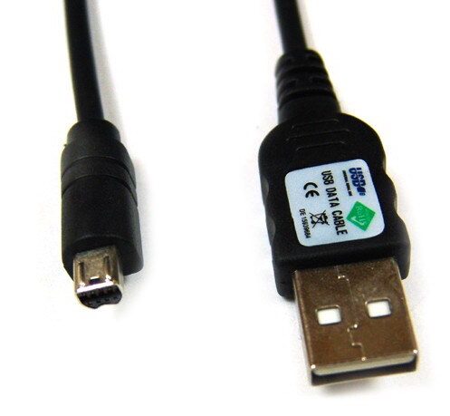 Out of the Box USB Kabel - USB naar Mini-Stekker Nikon2 - 1,80 meter
