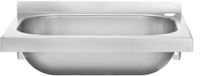 HENDI Roestvrijstalen spoelbak – wandmontage – 400x290x145 mm – kraan- en afvoergaten