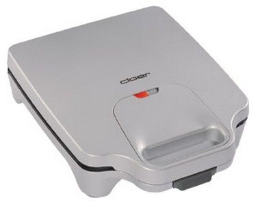 Cloer 6269 Sandwich Maker - 4 Sandwiches - 1800W - Silver