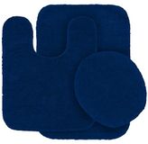 Kids Zone Home Linen 3 st Solid Navy Blauw Badkamer Tapijt Set Badmatten Bad Set Super Zachte Anti Slip Zachte Matten Nieuwe