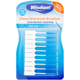 Wisdom fijne afstandborstels - 20 stuks
