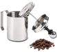 Mousseur à lait Mousseur à lait manuel 500 ml Inox 8 x 8 x 18 cm