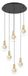 Stars of Light Terque suspension luminaire, laiton, Ø 54 cm, 6 lampes
