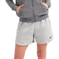 Nike Dames Shorts Team Club 20 Short Women, Donkergrijs Heather/Zwart/Zwart., CW6963-063, XL