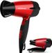 Aigostar Linda 32GQT - Föhn - Reisföhn - Inklapbare Compacte Haardroger - 1400W - Rood