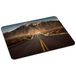 PEDEA Gaming en Office muismat met vastgenaaide randen en antislip onderkant 22 x 18 cm Highway