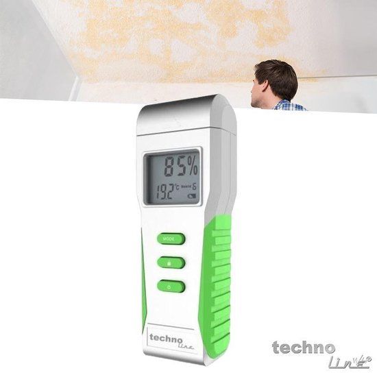 Technoline WZ 1300 Vochtigheids- en Temperatuurmeter Zilver