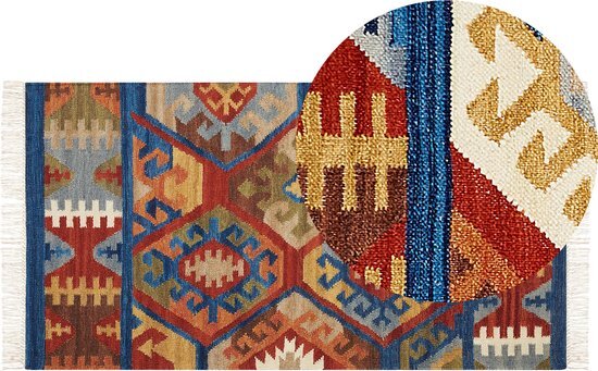 Beliani JRVESH - Rug - Multicolor - Wol