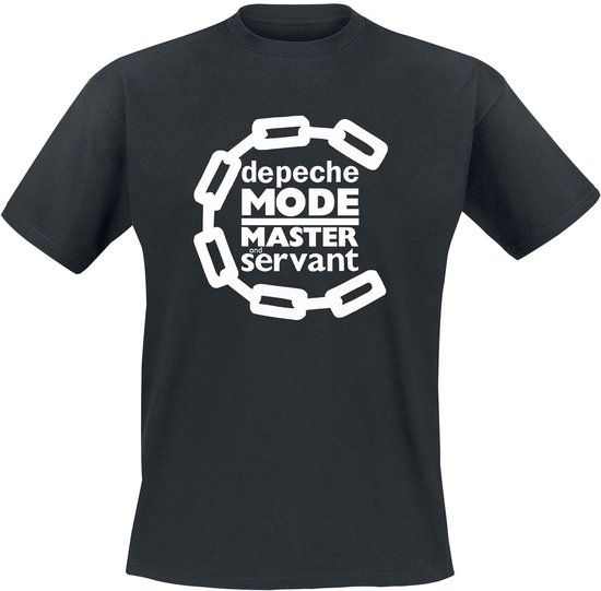 Depeche Mode Master And Servant Heren T-shirt - Zwart - 3XL