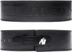 Gorilla Wear Halterriem - 4 Inch Carbon Leren Lever Belt - Zwart - M